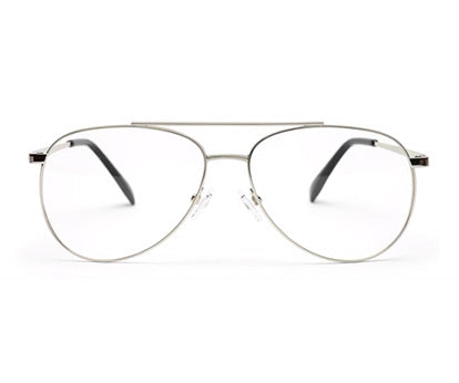 GLOSSY SILVER AVIATOR CHASHMA