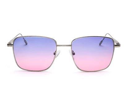 Gradient Blue Pink Sunglasses