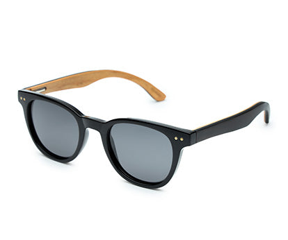 YourSpex-Vintage UV 400 Black Full-Rim Sunglasses-Medium-Round