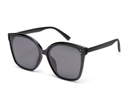 Black Large Wayfarer Square UV Protection Sunglasses for Women