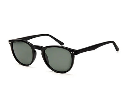 Black Wayfarer Sunglasses Full Rim Acetate Frame
