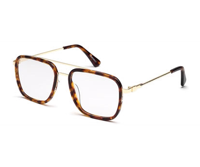Tort Brown Square Glasses