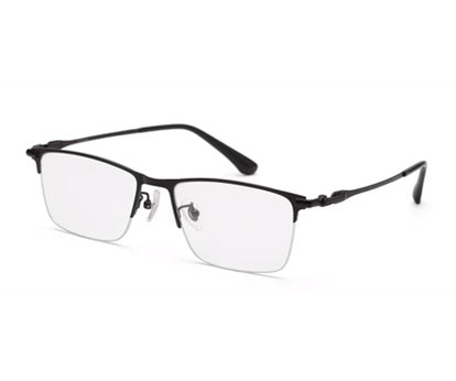 ZENITH TITANIUM CLEAR LENS BLACK FRAMED MEN SPECTACLES