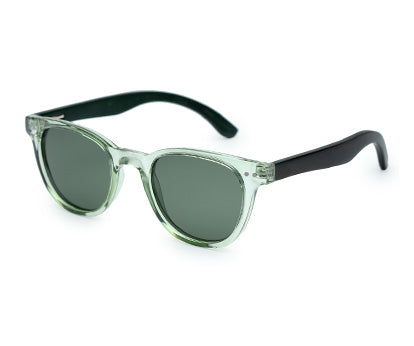 YourSpex-Retro Green Round Full-Rim Sunglasses-Small-Round