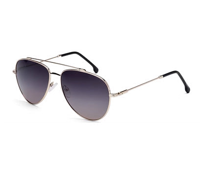 Golden Aviator Full Rim Metal Sunglasses