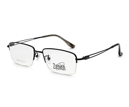Zenith Titanium Sleek Black Frames
