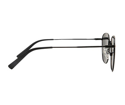 Black Shade Oval Shaped UV Sunglass