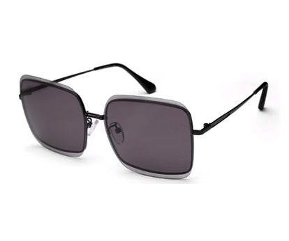 Black Rectangle UV Sunglass for Men