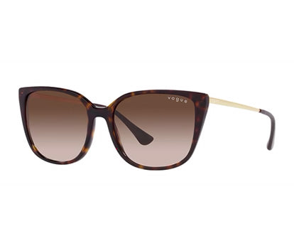 Vogue Eyewear Female Havana Cat Eye Sunglasses