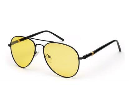 Yellow Aviator Sunglass UV400 Protected for Men and Women