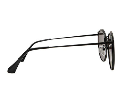 Black Glossy Cateye Shaped UV Sunglass
