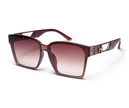 Brown Square UV Sunglass for Men & Women