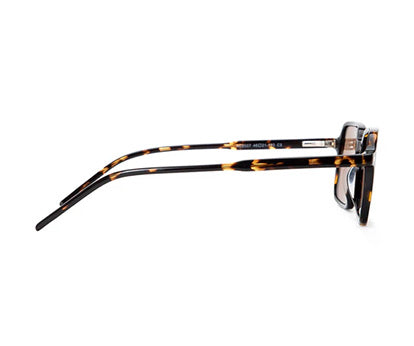 Brown Tortoise Square Shaped Acetate Sunglasses