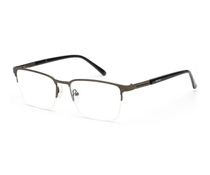METAL BLACK RECTANGLE EYEGLASSES FOR MEN