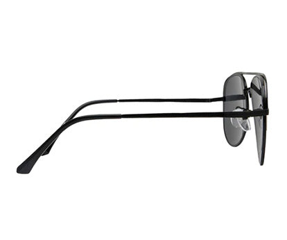 Black Shade Aviator Style UV Sunglass