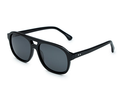 YourSpex-Thick Black Square Full-Rim Sunglasses-Large-Square