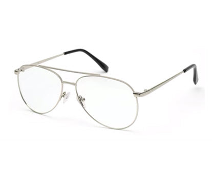 GLOSSY SILVER AVIATOR CHASHMA