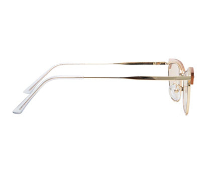 Light Brown Cateye Style UV Sunglass