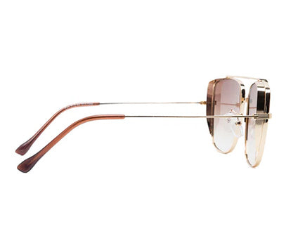 Gradual Brown Square Shaped UV Sunglass