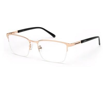 HALF RIM SQUARE UNISEX EYEGLASSES