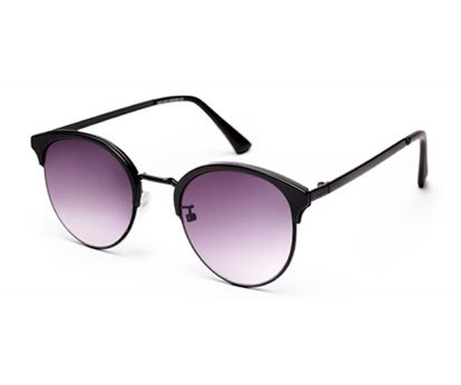 Gradual Grey Black Cateye Style UV Sunglass