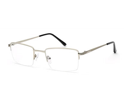 CLASSY SILVER EYEGLASSES FOR MEN