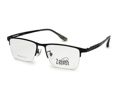 Zenith Titanium Metallic Gray Spectacles
