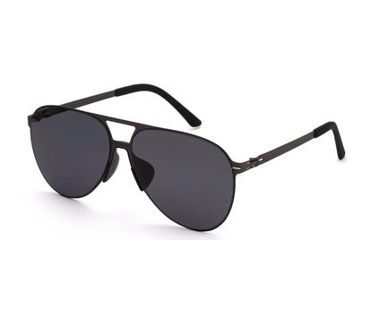 Zenith UV400 Titanium Unisex Large Aviator Polarized Sunglasses for Men and Women