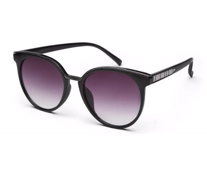 Black Oval UV 400 Protection Sunglass for Women