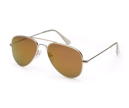 Classic Unisex Gold Aviator Sunglasses for men and Women