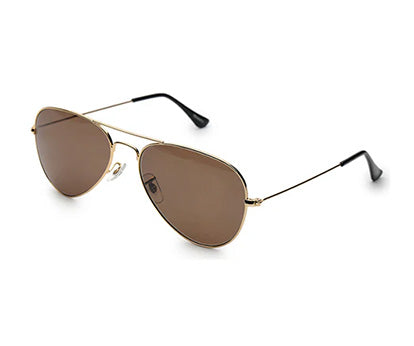 GoldBrown Classic Aviator Sunglasses