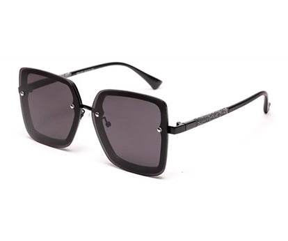 Black Shade Square Shaped UV Sunglass