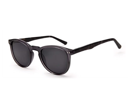 Black Wayfarer Sunglasses Full Rim Acetate Frame