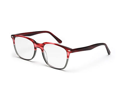Brown Woody Wayfarer Style Acetate Eyeglass Frame for Men