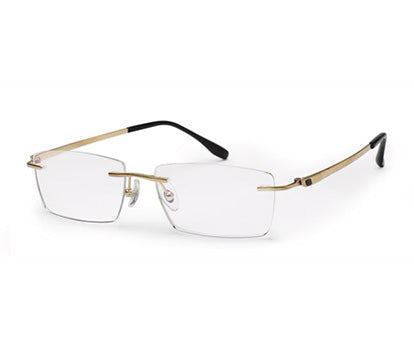 Zenith Rimless Titanium Chasma with Golden Black Temple