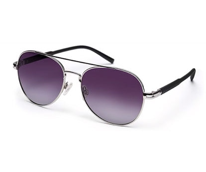 Black Aviator Polarised UV Sunglass