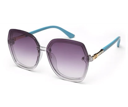 Purple Gradient UV Sunglass for Women