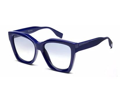 Thick Blue Sunglasses