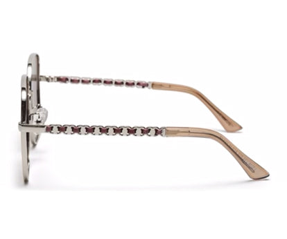 Brown Large Square UV Protection Sunglasses for Women