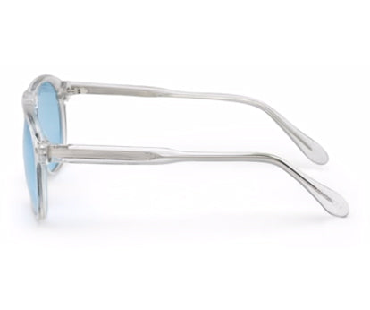 Blue Aviator Full Rim UV400 Protected Sunglasses For Men