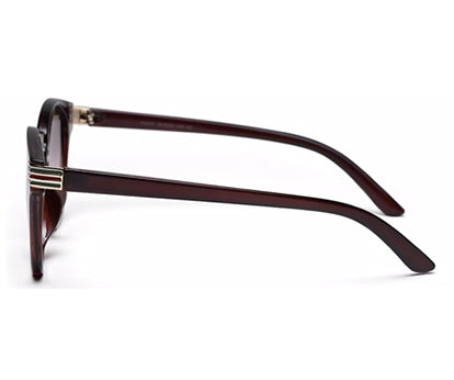Gradual Brown Cateye Style UV Sunglass