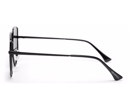 Black Irregular Shaped UV Protection Sunglass for Men & Women