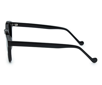 YourSpex-Modern Black Square UV400 Sunglasses-Medium-Square