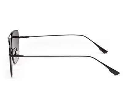 Black With Gradient UV 400 Protected Aviator Sunglasses For Men & Women