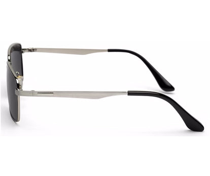 Gunmetal Rectangle Polarized Sunglass for Men