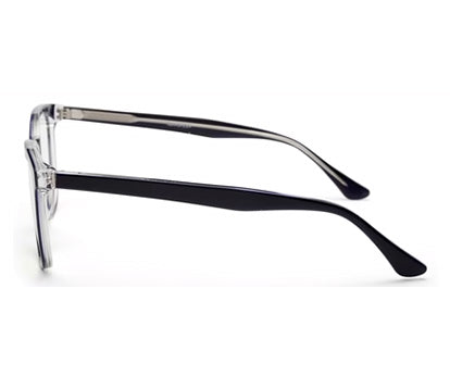 Dark Blue Square Eyeglasses for Men and Women