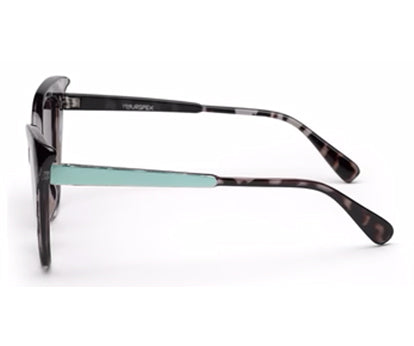 Trendy Transparent Leopard Sunglass