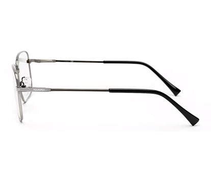 UNISEX METALLIC GREY EYEGLASSES
