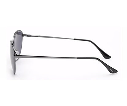 Gunmetal Cateye Sunglasses