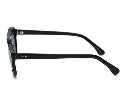YourSpex-Thick Black Square Full-Rim Sunglasses-Large-Square